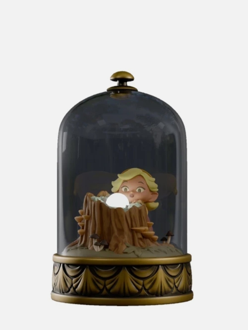 Cloche Fairies Lantern Series Kaleidos Creative Collectible Figure In Pen